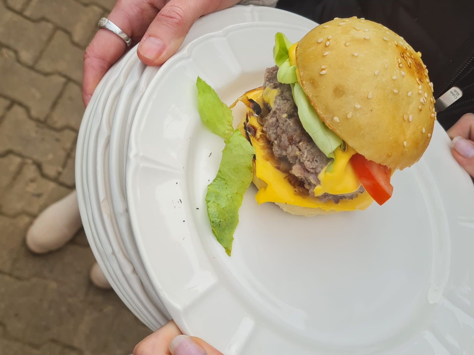 Burger au brasero