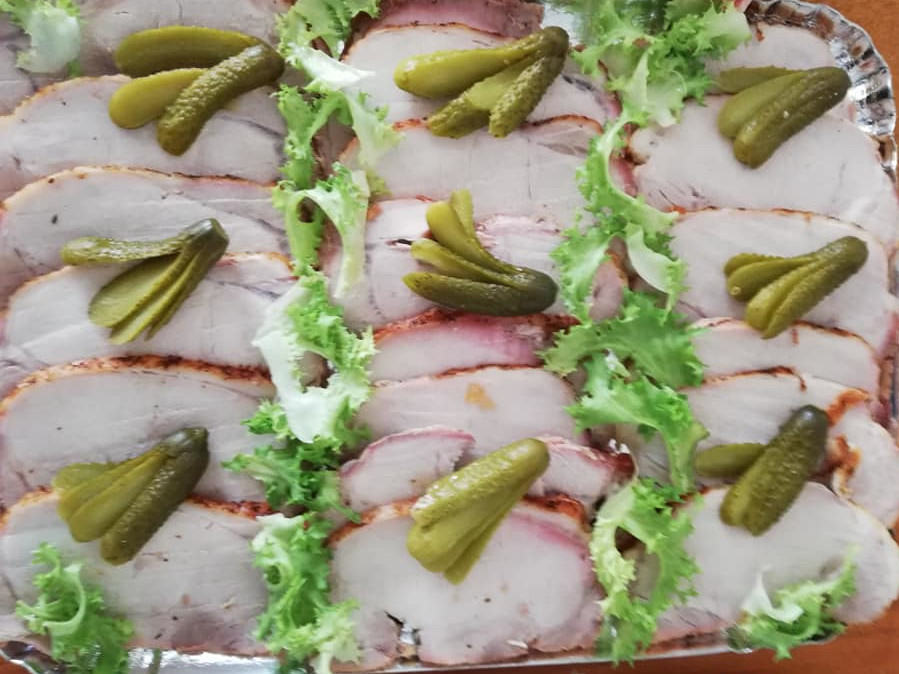 Plateau de roti de porc